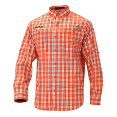 San Francisco Giants Super Tamiami Omni-Shade Long Sleeve Button-Down Shirt Orange