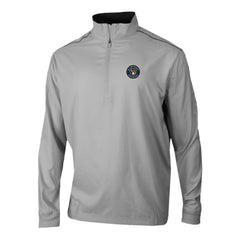 Milwaukee Brewers Omni-Wick Bogey's Paradise Quarter-Zip Pullover Gray
