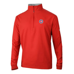 Chicago Cubs Omni-Wick Bogey's Paradise Quarter-Zip Pullover Red