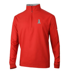 Los Angeles Angels Omni-Wick Bogey's Paradise Quarter-Zip Pullover Red