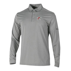 Pittsburgh Pirates Omni-Wick Pin High Long Sleeve Polo Gray