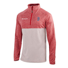 Boston Red Sox Omni-Wick Raglan Rockin' It Quarter-Zip Pullover Red