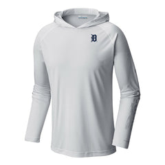 Detroit Tigers Terminal Tackle Omni-Shade Pullover Hoodie White