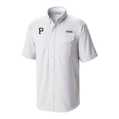 Pittsburgh Pirates Omni-Wick Low Drag Offshore Button-Up Shirt White
