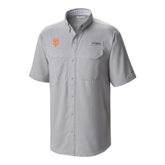 San Francisco Giants Omni-Wick Low Drag Offshore Button-Up Shirt Gray