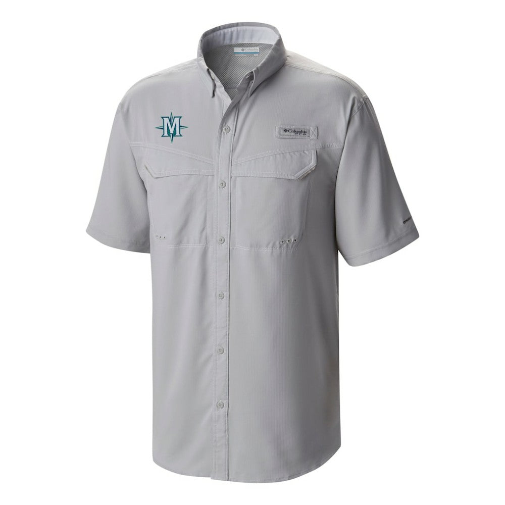 Seattle Mariners Omni-Wick Low Drag Offshore Button-Up Shirt Gray