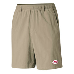 Cincinnati Reds PFG Backcast III Water Shorts Tan