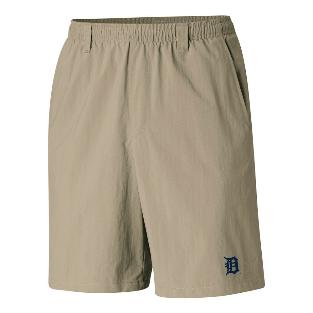Detroit Tigers PFG Backcast III Water Shorts Tan