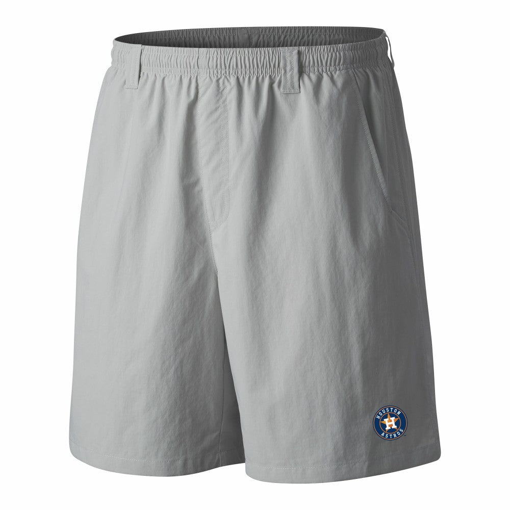 Houston Astros PFG Backcast III Water Shorts Gray