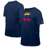 Atlanta Braves Venezuelan Flag Logo T-Shirt Navy