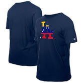Los Angeles Dodgers Venezuelan Flag Logo T-Shirt Navy