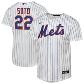 Juan Soto New York Mets Youth Home Replica Jersey White