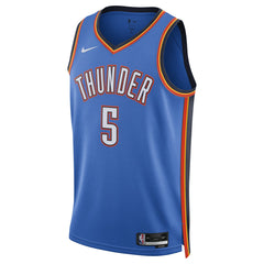 Luguentz Dort Oklahoma City Thunder Unisex Swingman Player Jersey - Icon Edition - Blue on sale
