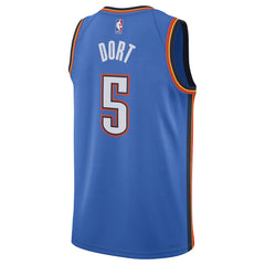 Luguentz Dort Oklahoma City Thunder Unisex Swingman Player Jersey - Icon Edition - Blue on sale