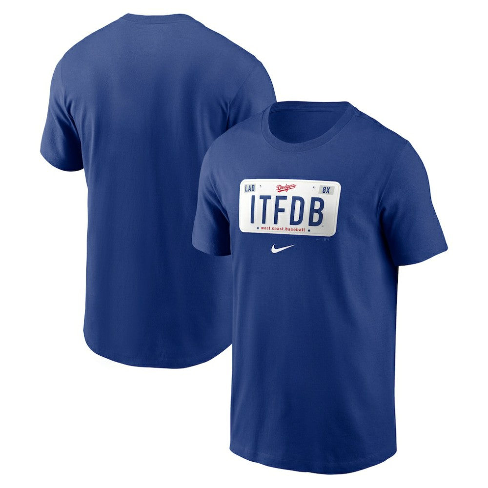 Los Angeles Dodgers Local Hometown T-Shirt Royal
