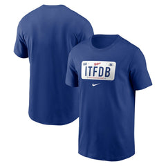 Los Angeles Dodgers Local Hometown T-Shirt Royal