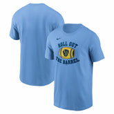 Milwaukee Brewers Local Hometown T-Shirt Light Blue