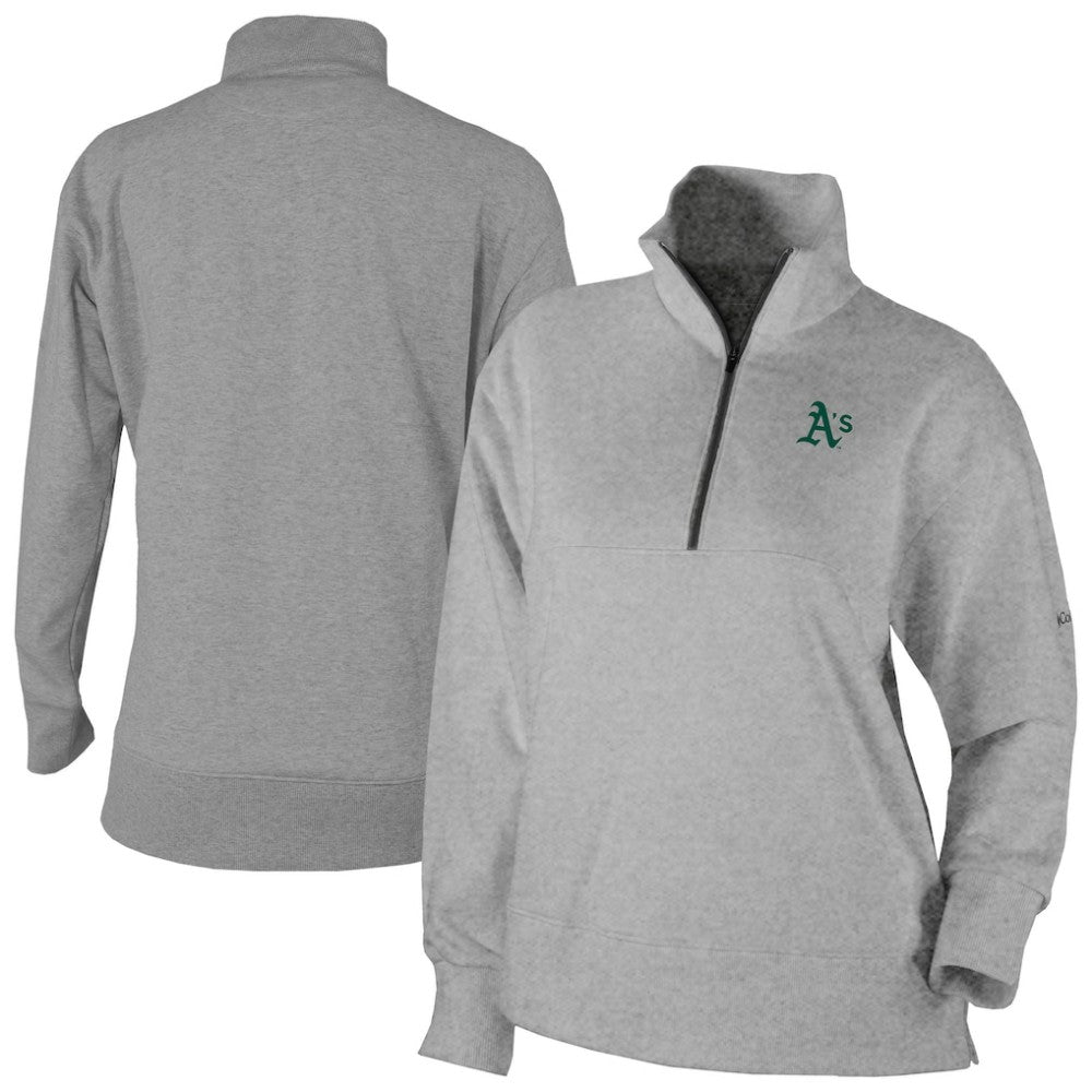 Athletics Women's Birchwood Hills Quarter-Zip Pullover Gray