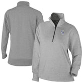 Colorado Rockies Women's Birchwood Hills Quarter-Zip Pullover Gray