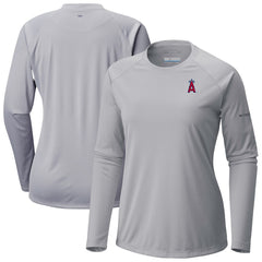 Los Angeles Angels Tidal Tee II Long Sleeve T-Shirt Gray