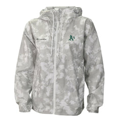 Athletics Women's Flash Challenger Full-Zip Hoodie Windbreaker Jacket Gray/White