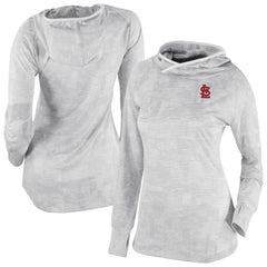 St. Louis Cardinals Women's Omni-Wick Sunday Ball Raglan Pullover Hoodie White