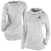 Arizona Diamondbacks Women's Omni-Wick Sunday Ball Raglan Pullover Hoodie White