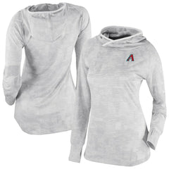 Arizona Diamondbacks Women's Omni-Wick Sunday Ball Raglan Pullover Hoodie White