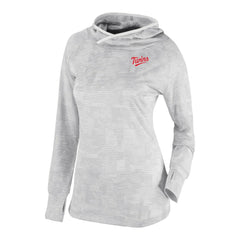 Minnesota Twins Women's Omni-Wick Sunday Ball Raglan Pullover Hoodie White