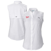 Minnesota Twins Women's Tamiami Sleeveless Shirt White