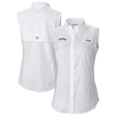 Houston Astros Women's Tamiami Sleeveless Shirt White