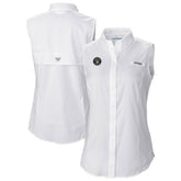 Milwaukee Brewers Women's Tamiami Sleeveless Shirt White
