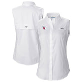 Cleveland Guardians Women's Tamiami Sleeveless Shirt White