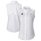 Arizona Diamondbacks Women's Tamiami Sleeveless Shirt White