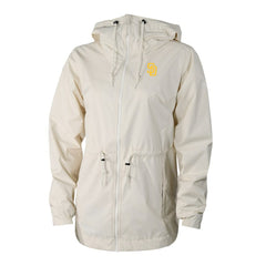 San Diego Padres Women's Lily Park Full-Zip Rain Jacket Cream