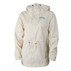 Seattle Mariners Women's Lily Park Full-Zip Rain Jacket Cream