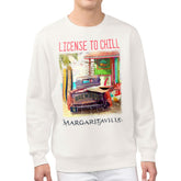 Milwaukee Brewers Margaritaville License to Chill Fleece Sweatshirt Cream