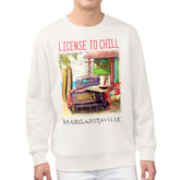 San Diego Padres Margaritaville License to Chill Fleece Sweatshirt Cream