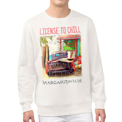 San Francisco Giants Margaritaville License to Chill Fleece Sweatshirt Cream