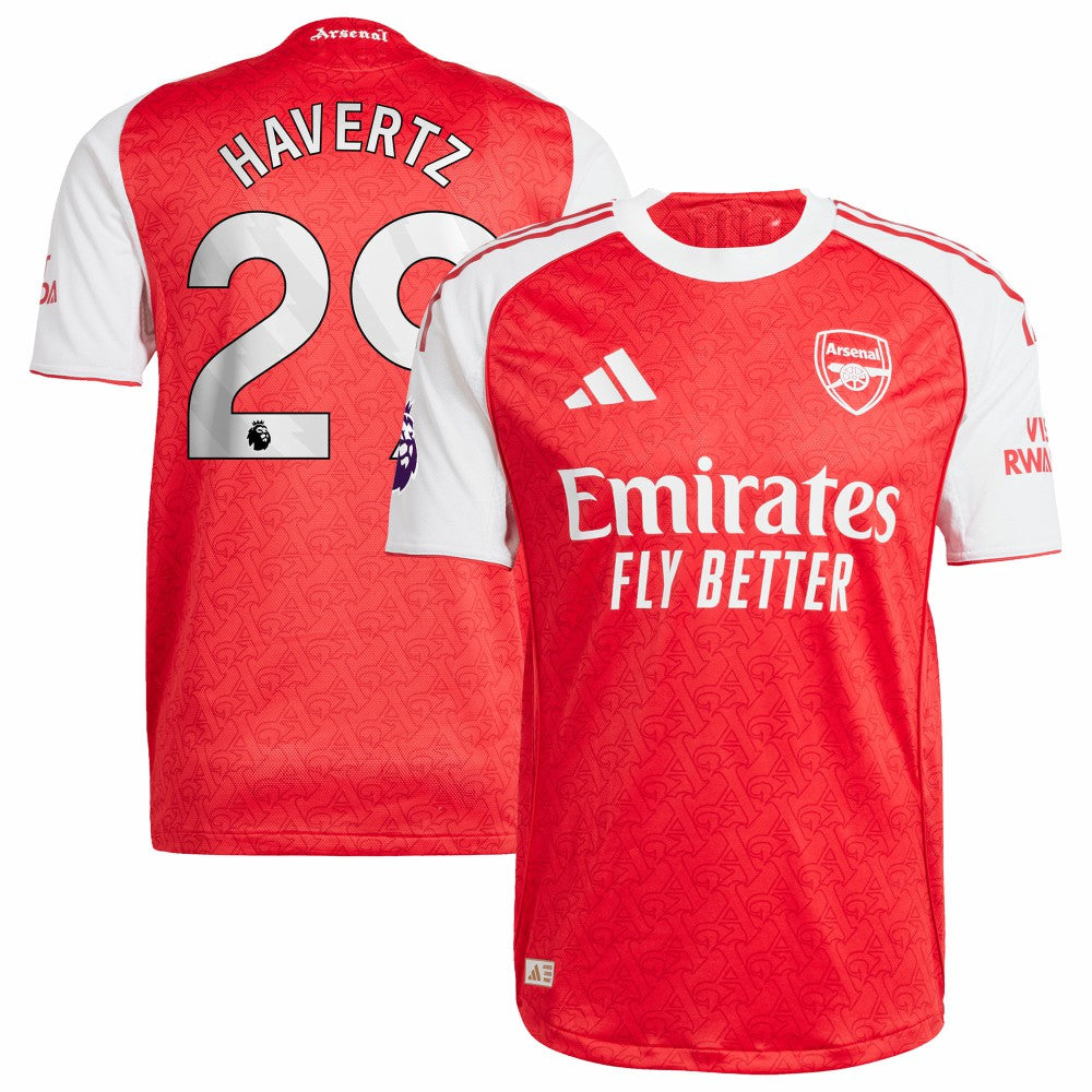 Kai Havertz Arsenal 2025/26 Home Player Jersey - Red on sale