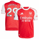 Kai Havertz Arsenal 2025/26 Home Player Jersey on sale - Red