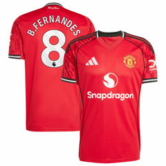 Bruno Fernandes Manchester United Home 2025/26 Replica Player Jersey - Red on sale