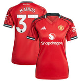 Kobbie Mainoo Manchester United Women's Home 2025/26 Replica Player Jersey - Red outlet