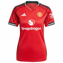Marcus Rashford Manchester United Women's Home 2025/26 Replica Player Jersey Discount - Red