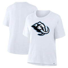 Utah Mammoth Fanatics Women's Primary Logo Legacy T-Shirt - White T-shirts