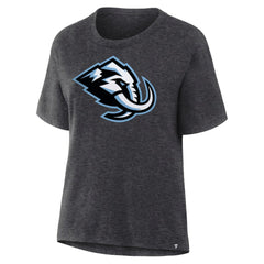 Utah Mammoth Fanatics Women's Primary Logo Legacy T-Shirt - Heather Charcoal T-shirts