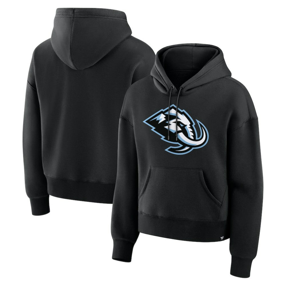 Utah Mammoth Fanatics Women's Essential Hoodie - Black Hoodies