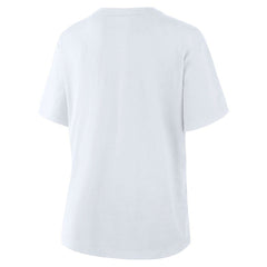 Utah Mammoth Fanatics Women's Wordmark Legacy T-Shirt - White T-shirts