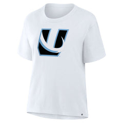 Utah Mammoth Fanatics Women's Alternate Logo Legacy T-Shirt - White T-shirts
