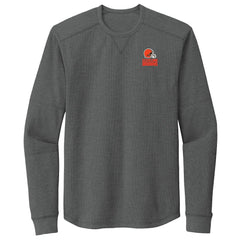 Cleveland Browns Dunbrooke Cavalier Waffle Long Sleeve T-Shirt - Charcoal on sale